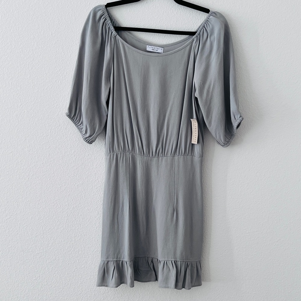 Powder Blue Short Dress